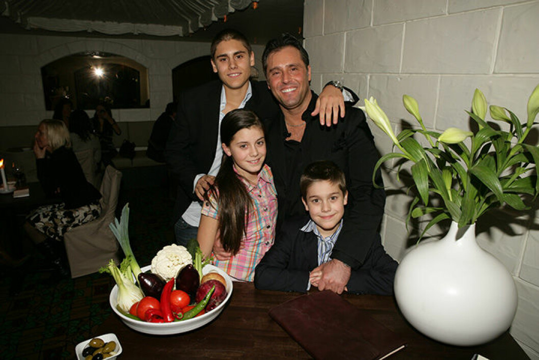 <em>Foto: Micael Engström/TT</em> En bild på Bianca Ingrosso, Benjamin Ingrosso, Oliver Ingrosso och Emilio Ingrosso 2006.