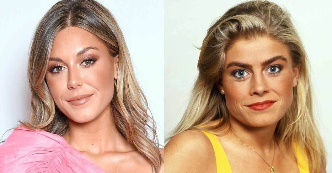 Bianca Ingrosso och Pernilla Wahlgren.