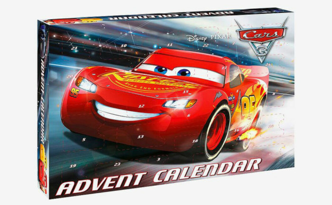 bilar julkalender 2017 barn