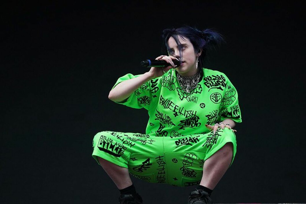18-åriga Billie Eilish är den mest spelade artisten på Spotify just nu. En bild på den amerikanska sångerskan Billie Eilish.