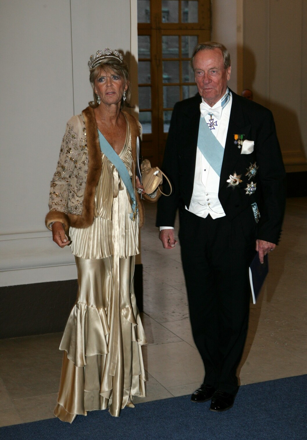 En av de sista bilderna på Hansi och Birgitta ihop. Hansi somnade in för gott 2016. Det var i maj 1961 som Birgitta och Johann Georg prins von Hohenzollern gifte sig i Stockholm. Vigseln ägde rum i Rikssalen på Stockholms slott och därefter väntade en kyrklig vigsel i Sigmaringen i Tyskland.
