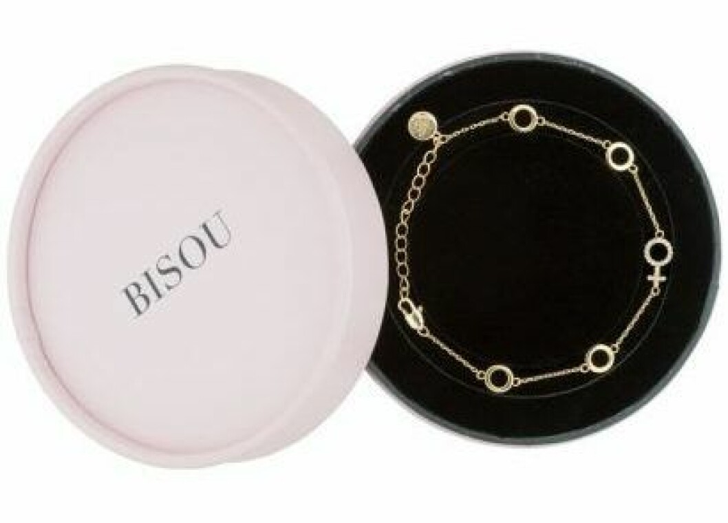 Armband med kvinnosymbol