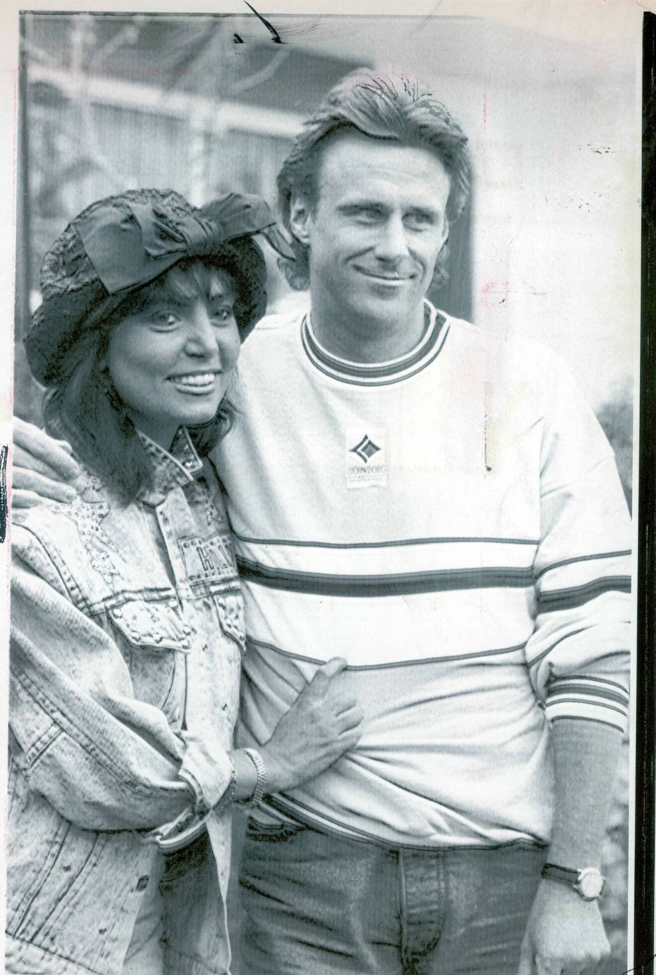 Björn Borg och Loredana Bertè