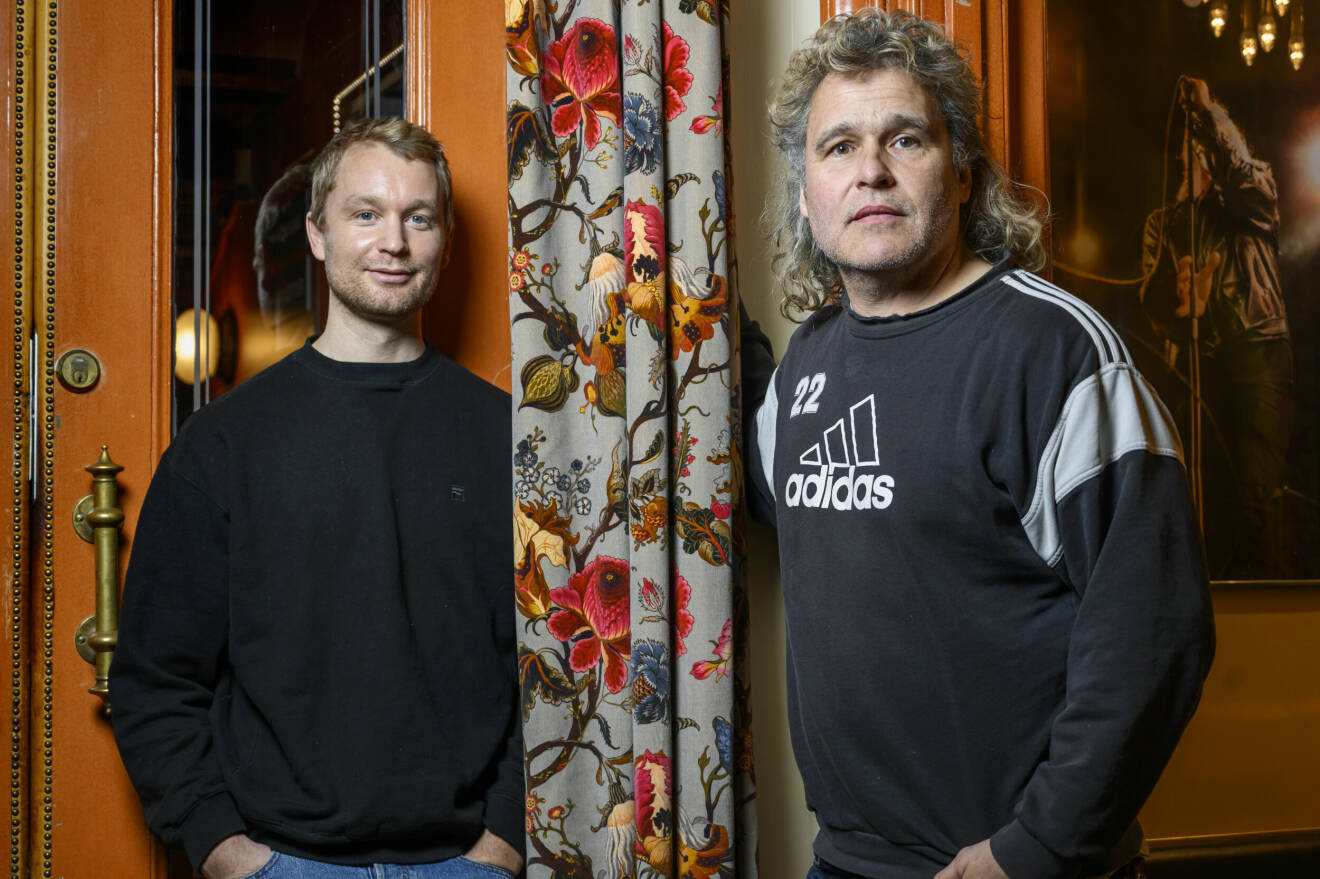 Björn Gustafsson och Erik Haag gjorde Padeldrömmar.