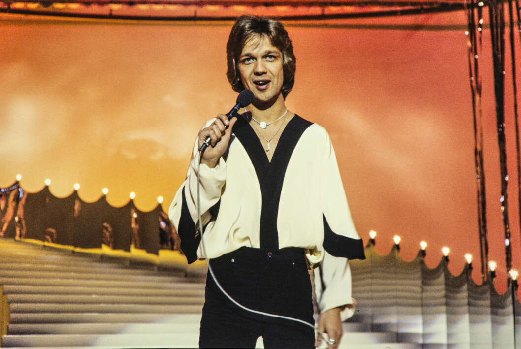 Björn Skifs tappar orden i <span class=" italic" data-lab-italic_desktop="italic">ESC</span> 1978. björn skifs 1978