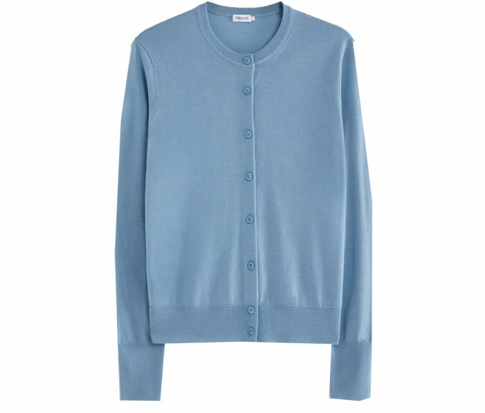 blå cardigan filippa k