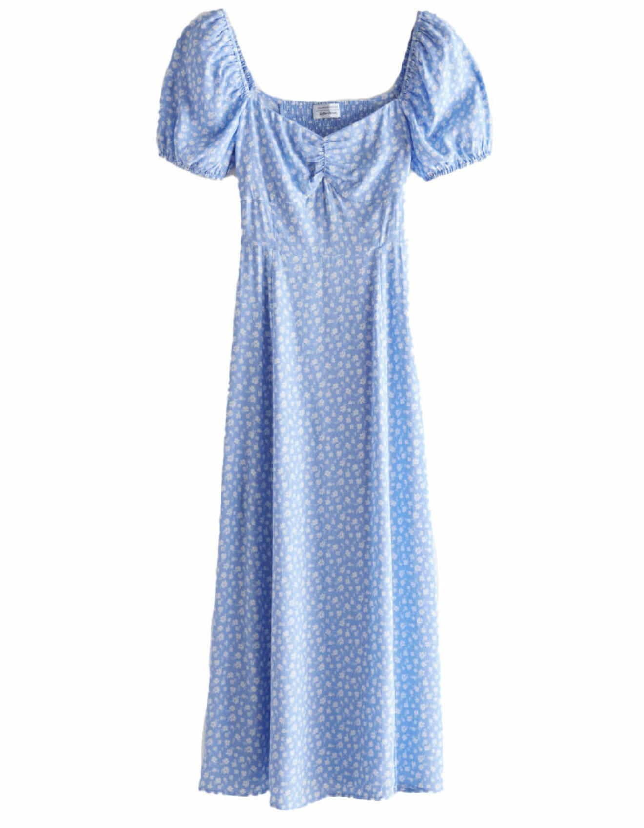 Blå klänning