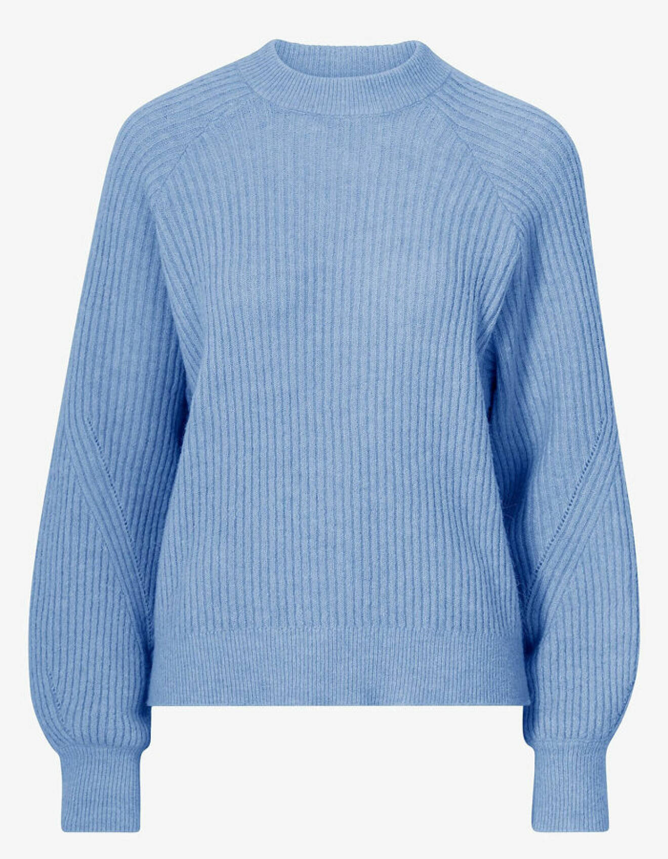 Blå stickad tröja, Ellos Collection