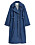 blå lång kappa i denimmaterial för dam från arket