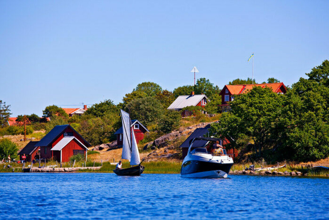 Koppla av i Blekinge skärgård i sommar. Foto: Claes Grundsten/Bildhuset/TT En bild på Blekinge skärgård.