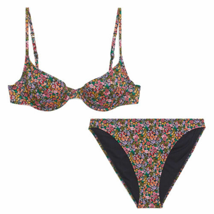Blommig bikini Arket