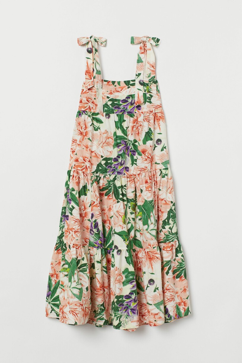 Blommig klänning H&M