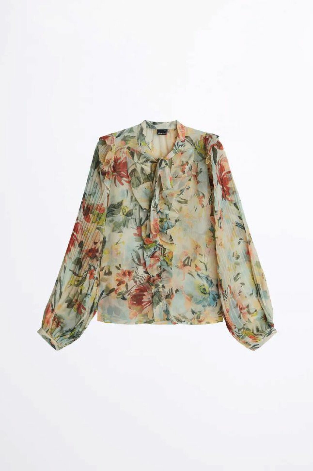 Blommig blus från Gina Tricot