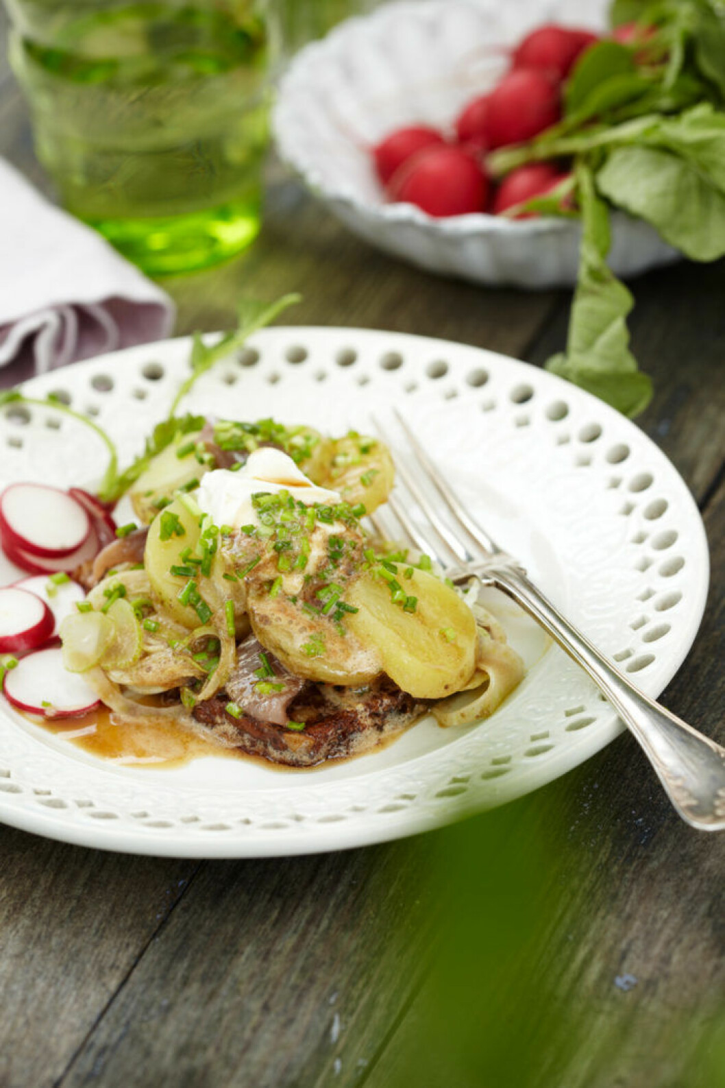 BÖCKLINGKNÄCKE MED NYKOKT POTATIS