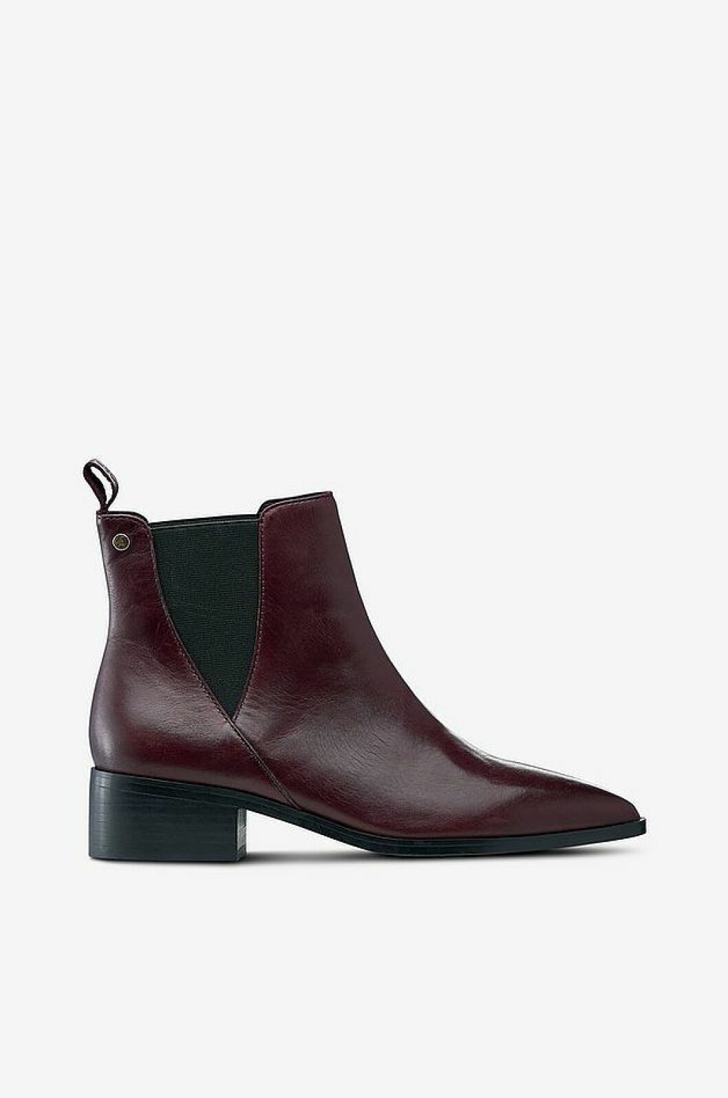 Vinröda boots från Ellos