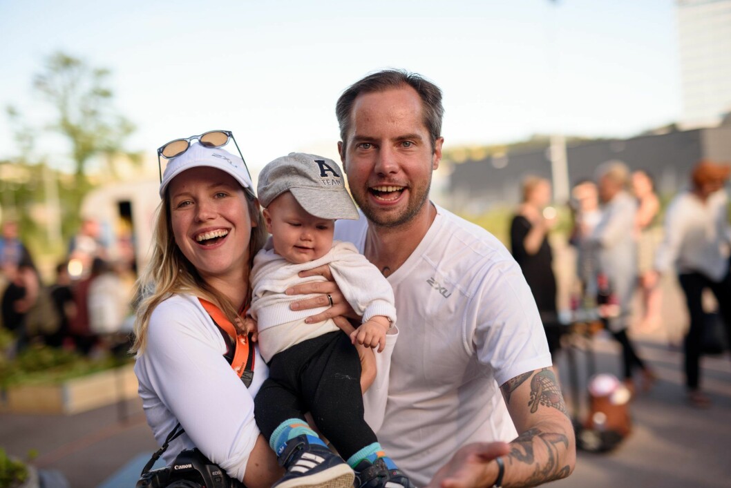Familjen Karlsson-Persson driver restaurang Bord för en. Foto: Johan Pollnow familjen bord för en