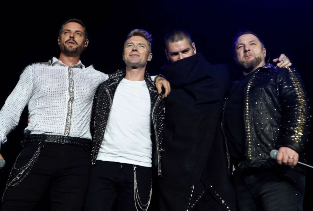 Boyzone, utan Stephen Gately, på turnén förra året. Boyzone, utan Stephen Gately, på turnén förra året.