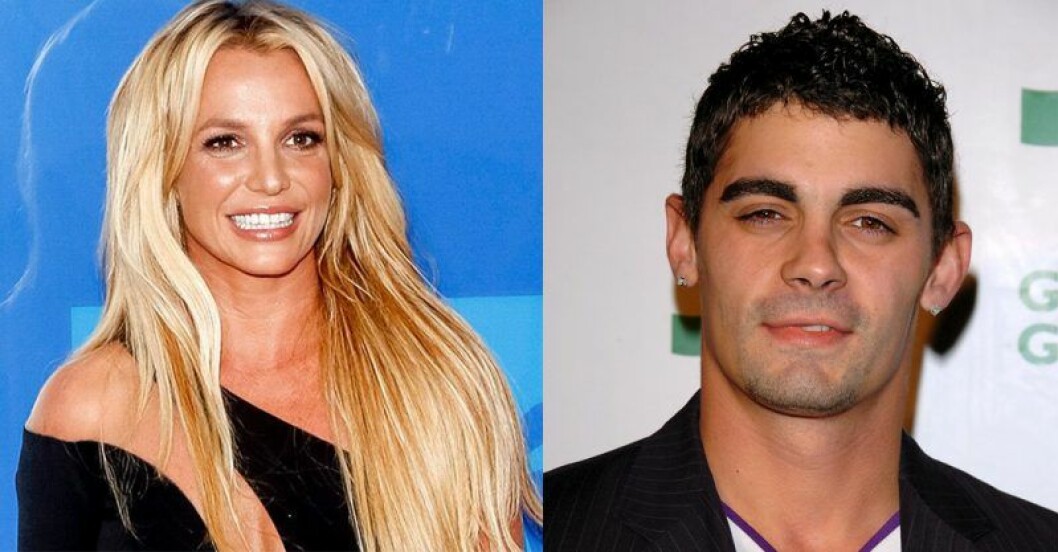 Foto: TT/Jim Smeal Britney och Jason Alexander