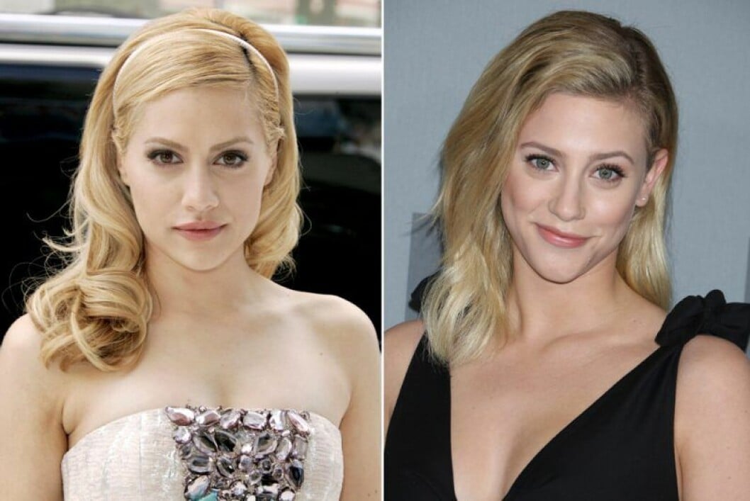 Brittany Murphy t.v. och Lili Reinhart t.h.
