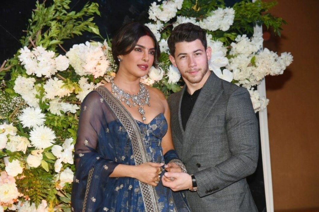 Foto: Zed Jameson/TT Nick Jonas och Priyanka Chopra