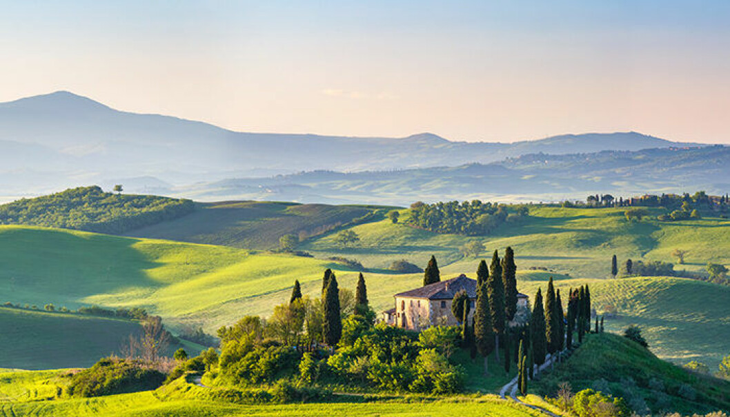 Vackra Toscana lockar som destination för bröllopet utomlands. Foto: Shutterstock Många svenskar vill gifta sig utomlands i Italien