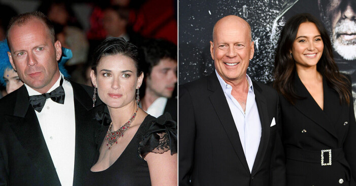 BRUCE WILLIS OCH DEMI MOORE/EMMA HEMING WILLIS