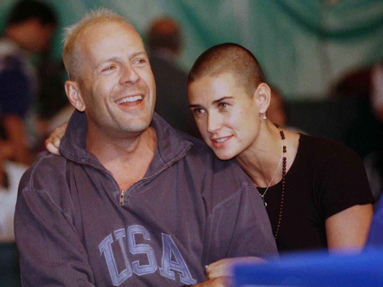 Bruce Willis och Demi Moore