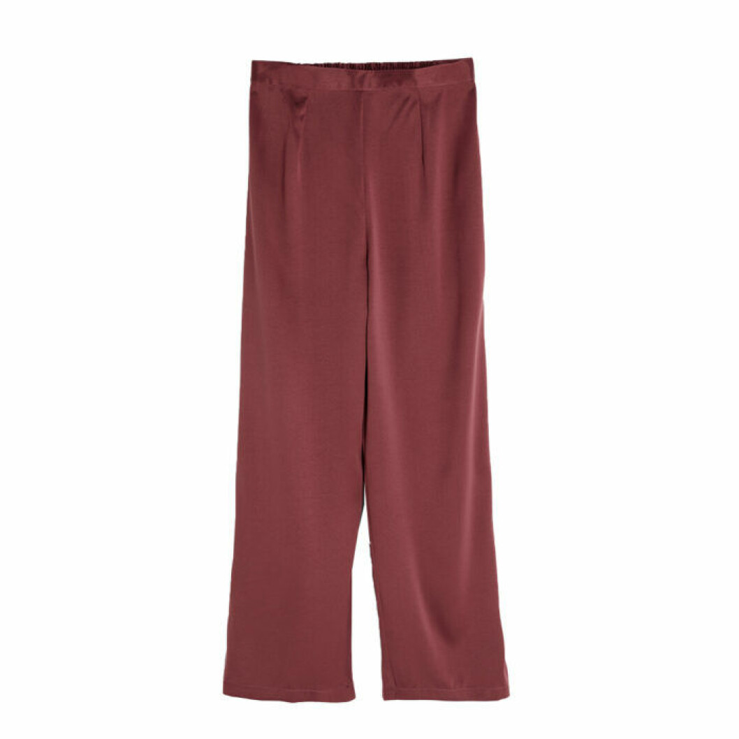 Burgundy byxor från set