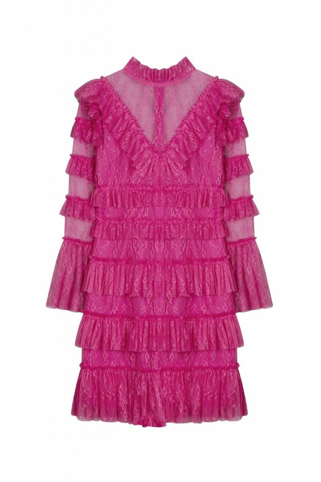 By Malina höstkollektion 2020: rosa spetsklänning