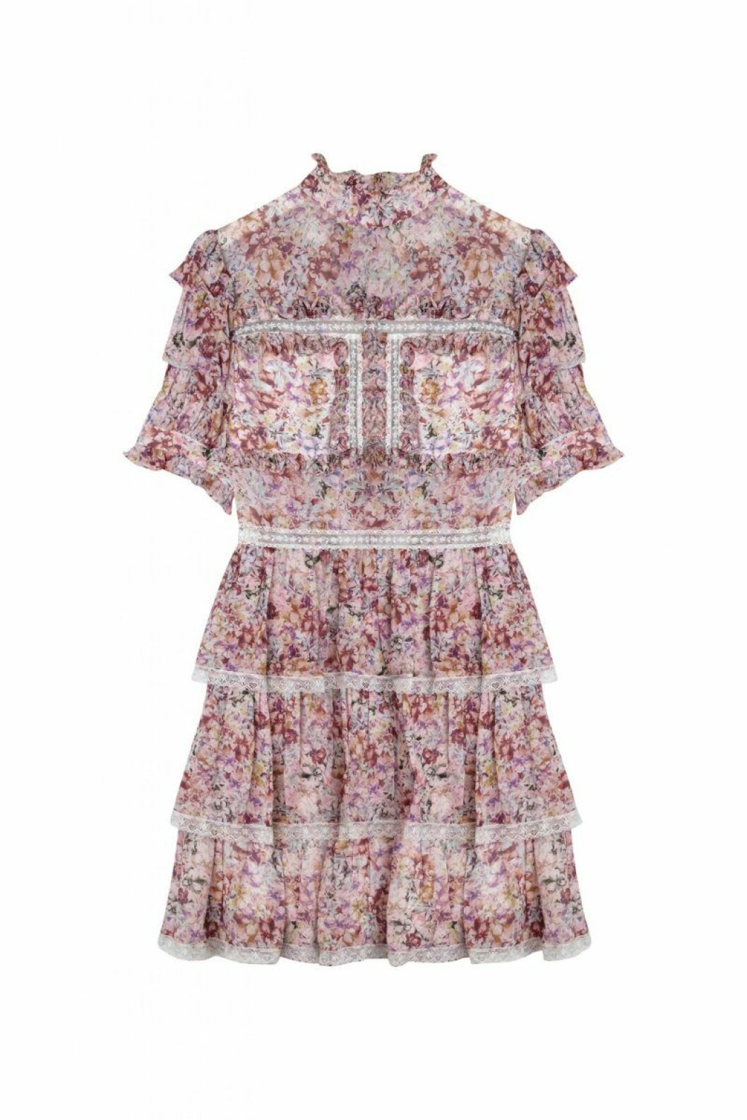 By Malina höstkollektion 2020: blommig spetsklänning