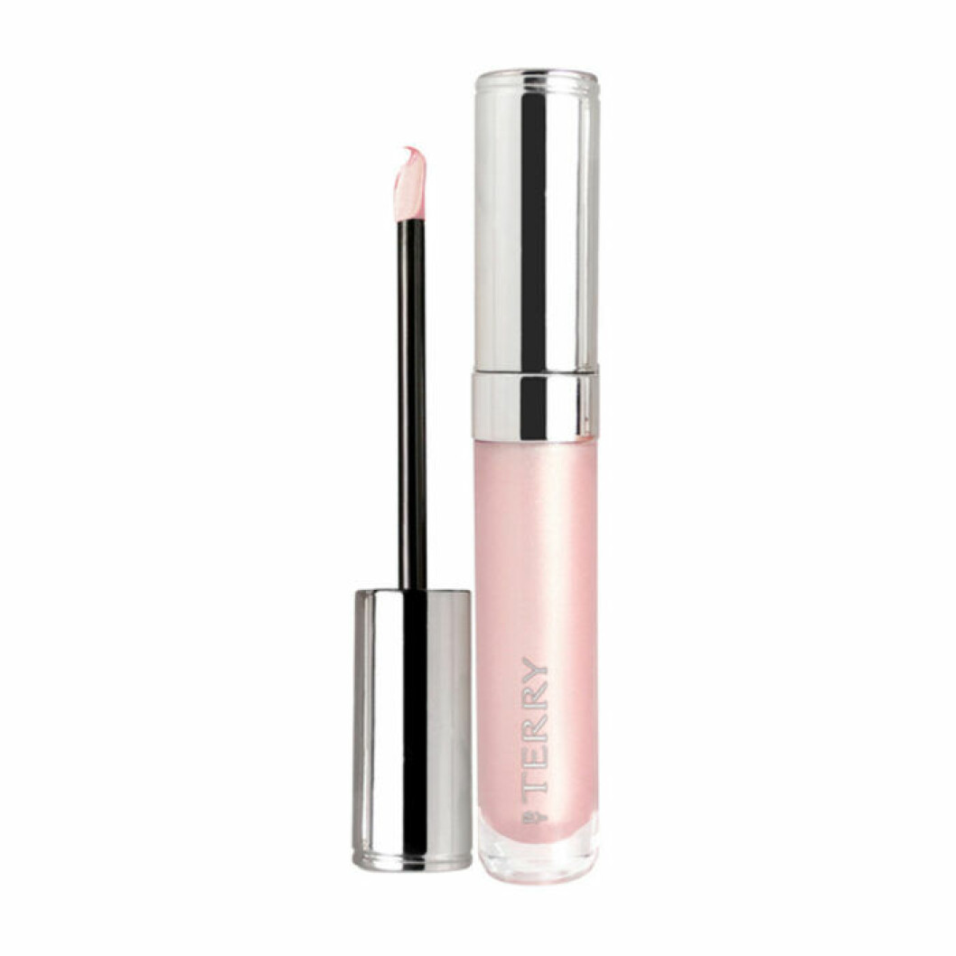 Rosa läppglans med spf
