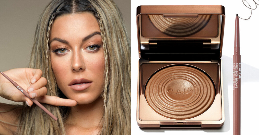 Bianca Ingrosso och hennes skönhetsmärke Caia cosmetics.