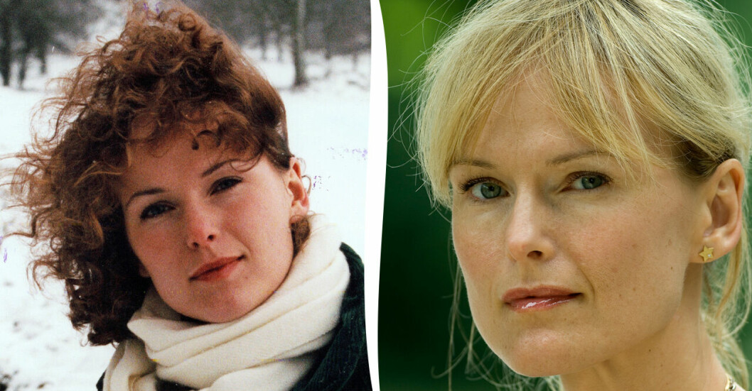 Cajsa Stina Åkerström 1994 och 2007.