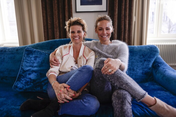 Christine Meltzer och Carina Berg 2014