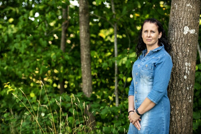 Carita Marchini blev svårt misshandel av pappan till hennes barn. Carita Marchini