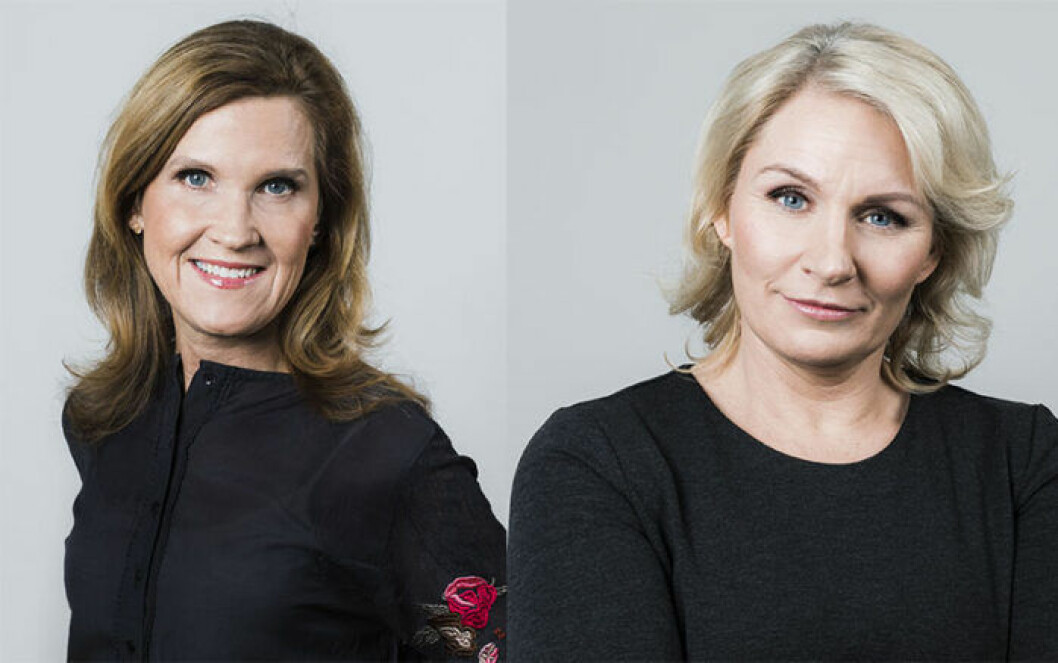 Carolina Tristen och Emma Karling Widsell, författarna till <em>Ditt fertila liv</em>. Carolina Tristen och Emma Karling Widsell, författarna till Ditt fertila liv.