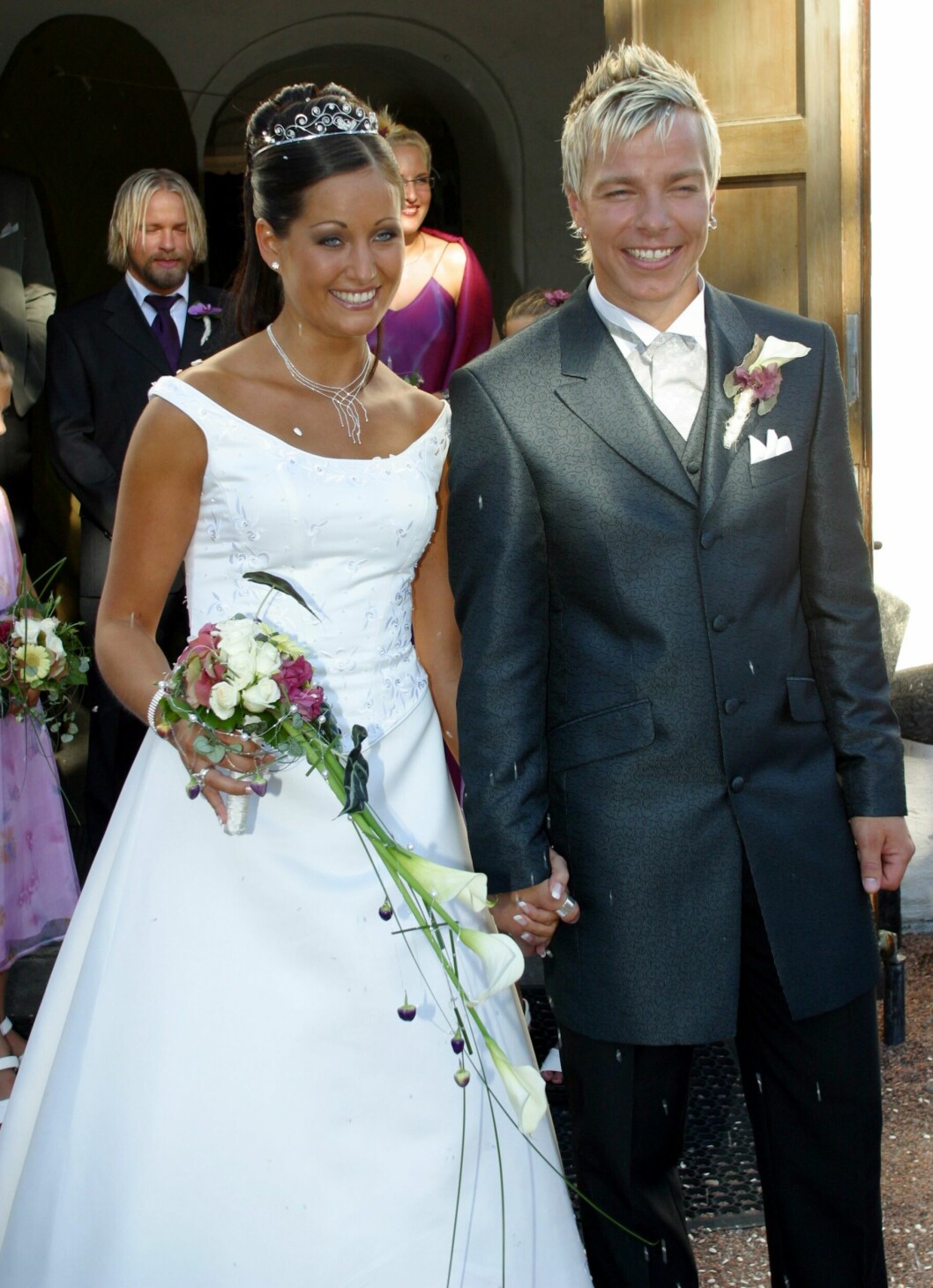 Casper Janebrink och Helena gifte sig 2002.