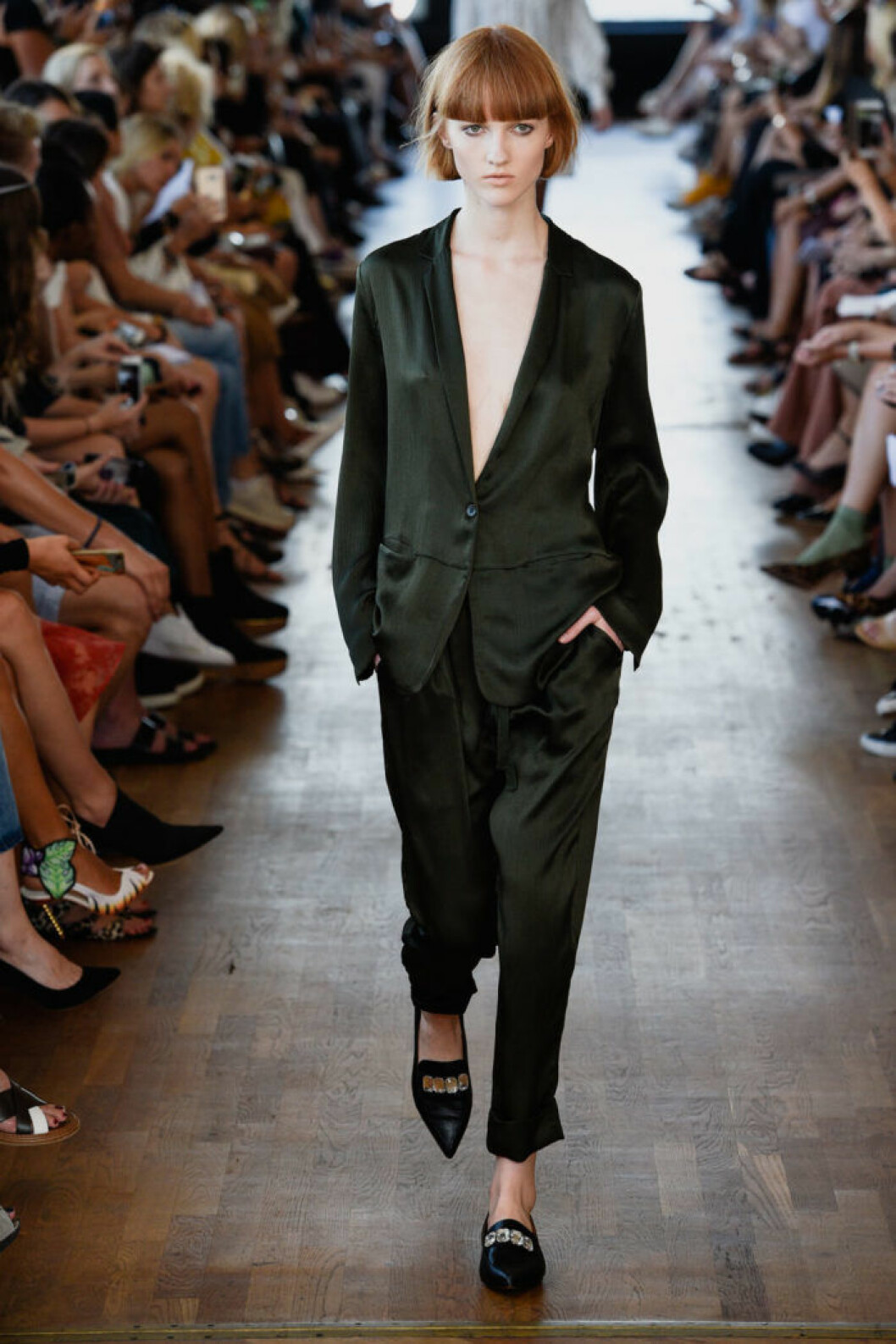 Catwalklook Baum und Pferdgarten