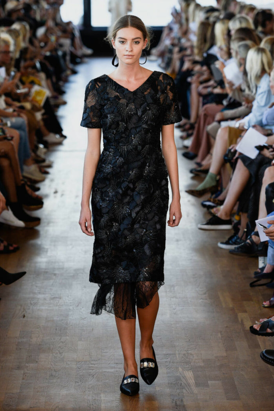 Catwalklook Baum und Pferdgarten
