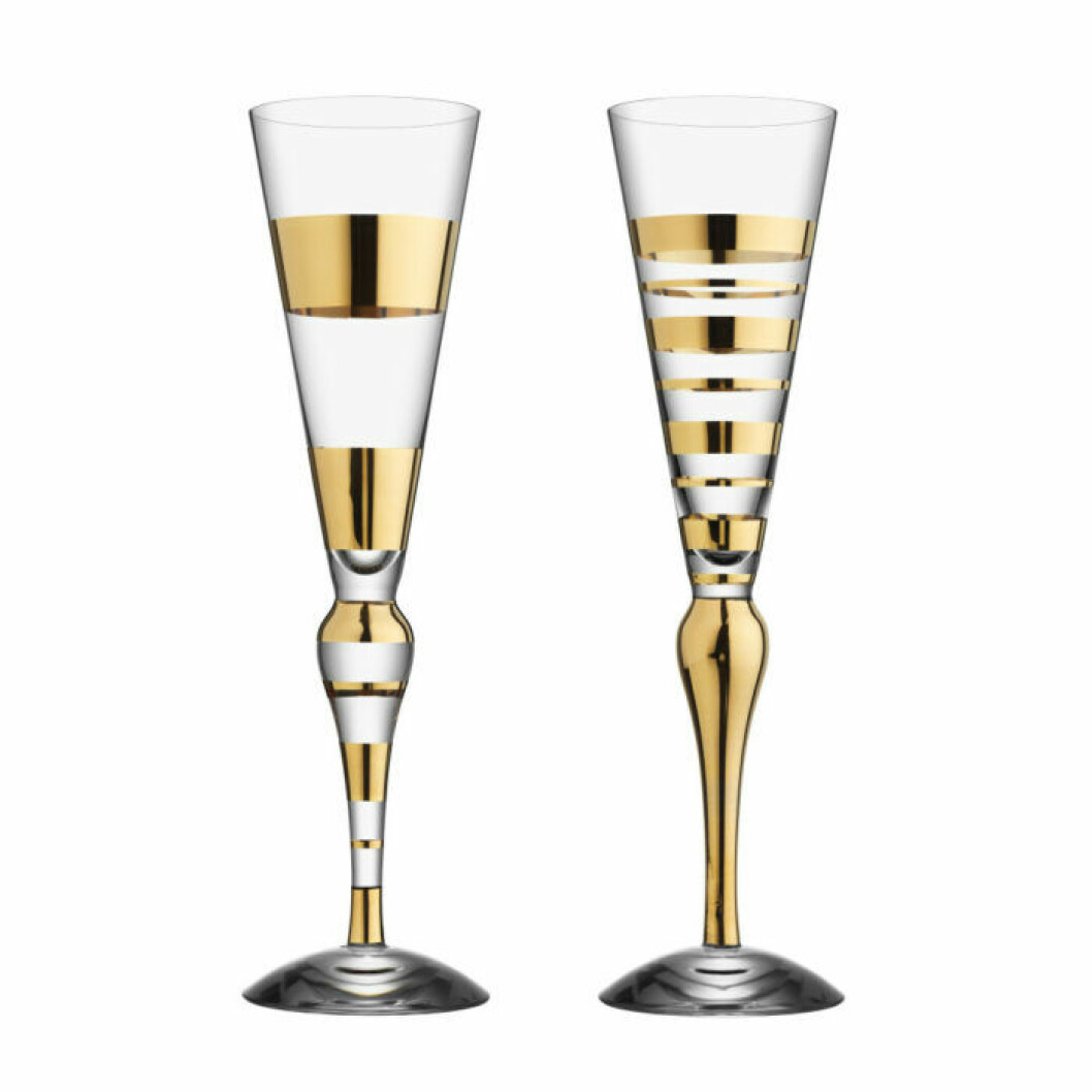 Champagneglas Orrefors