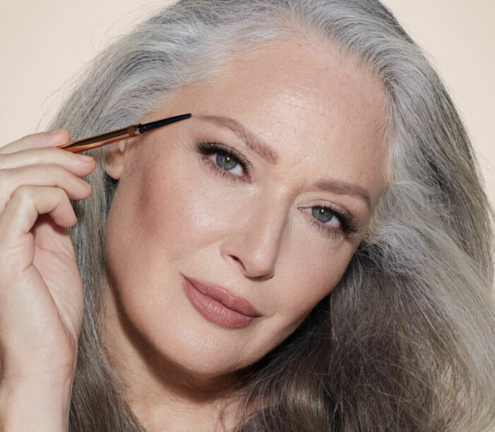 Makeup från Charlotte Tilbury modell med makeup från charlotte tilbury