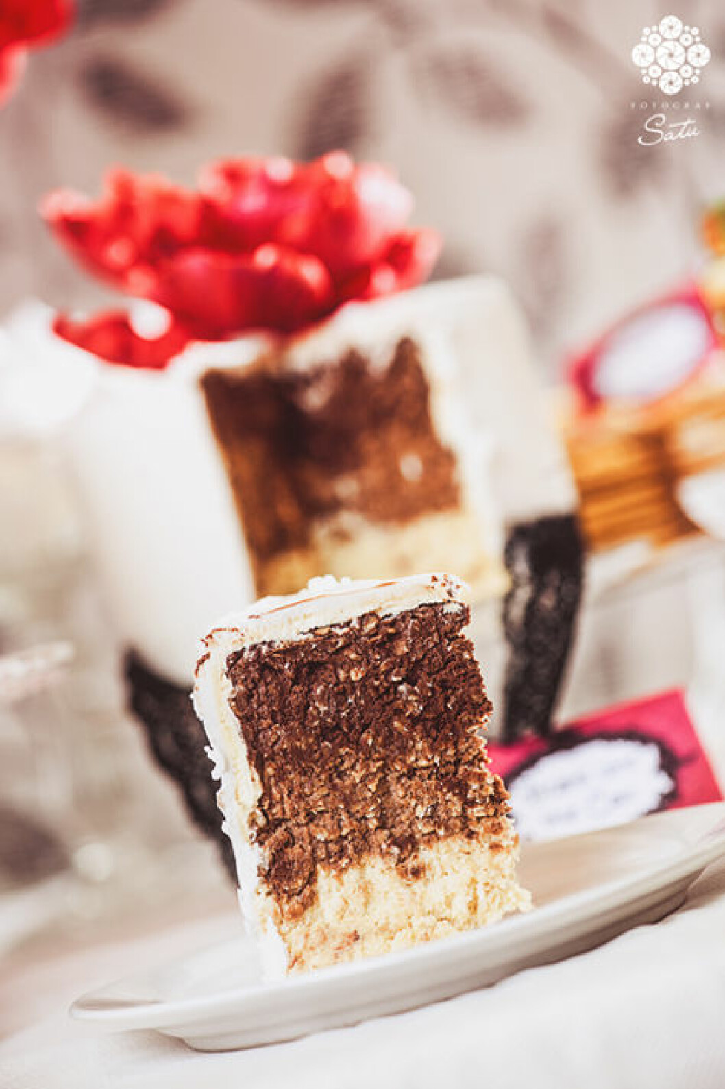chokladbollar tårta