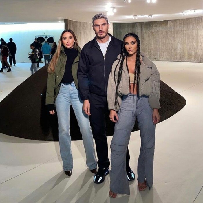 Chris Appleton med Kim Kardashian.