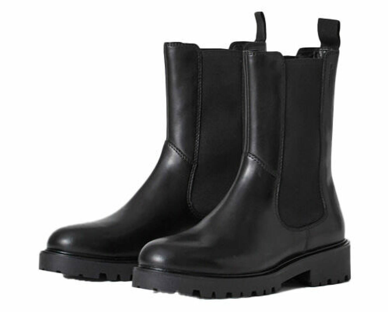 Svarta chunky boots med resår från Vagabond