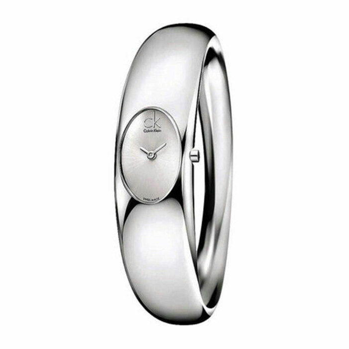 klocka i silver från Calvin Klein