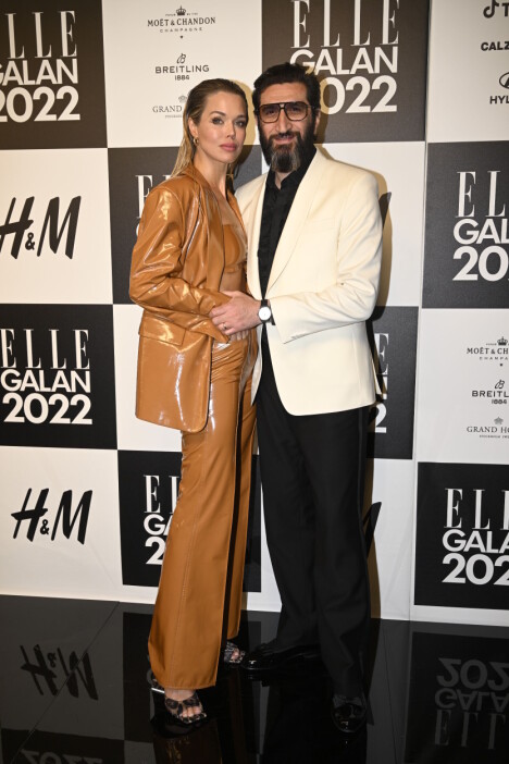 Clara Hallencreutz och Fares Fares Clara Hallencreutz och Fares Fares ELLE-galan 2022