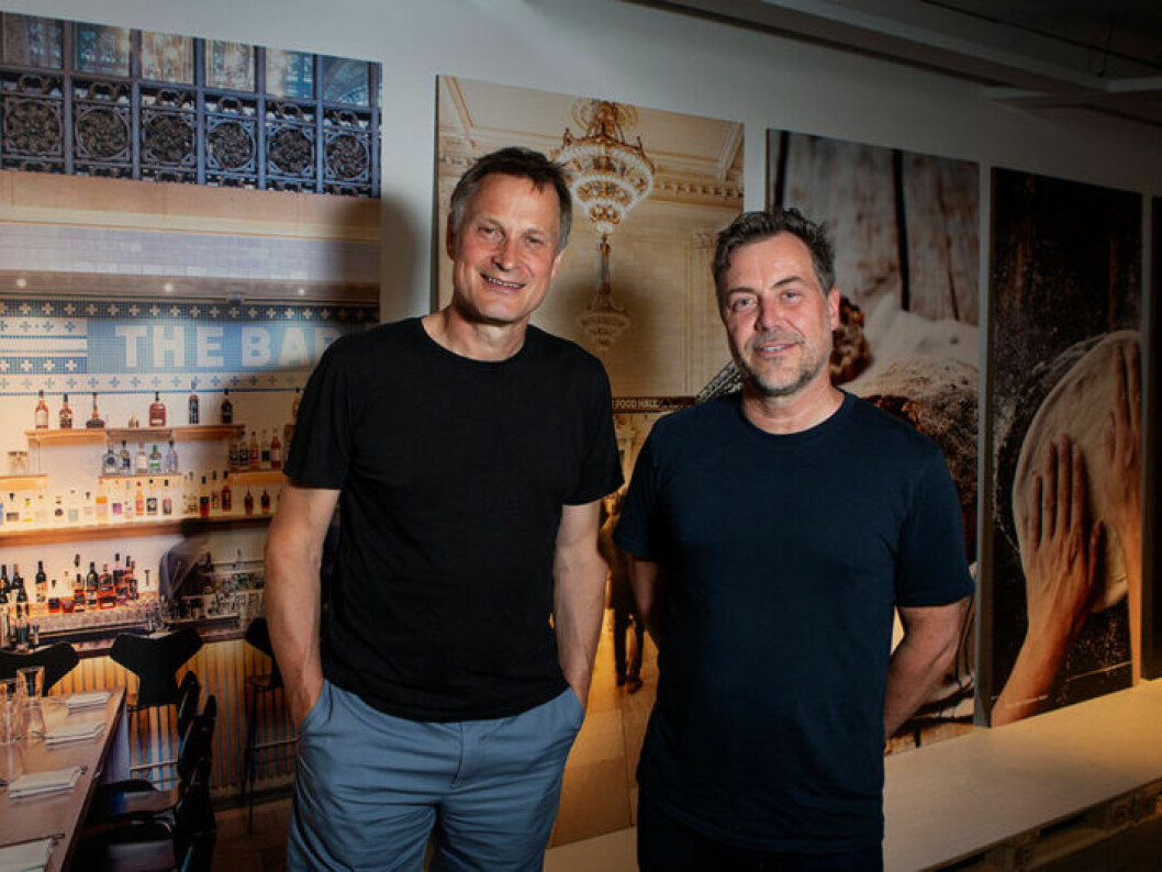Claus Meyer och Michael La Cour – männen bakom Ikeas nya mat. Claus Meyer och Michael La Cour – männen bakom Ikeas nya mat.