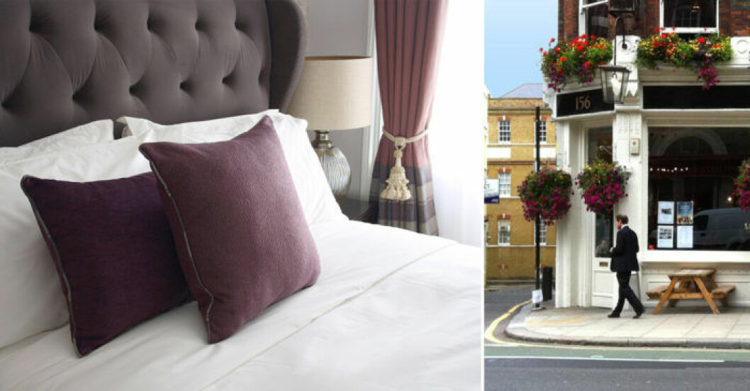 Familjärt hotell i stadsdelen Clerkenwell, London