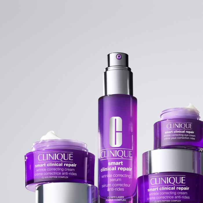 Produkterna i Cliniques Smart Clinical Repair-serie är allergitestade och 100% doftfria. Clinique smart clinical repair