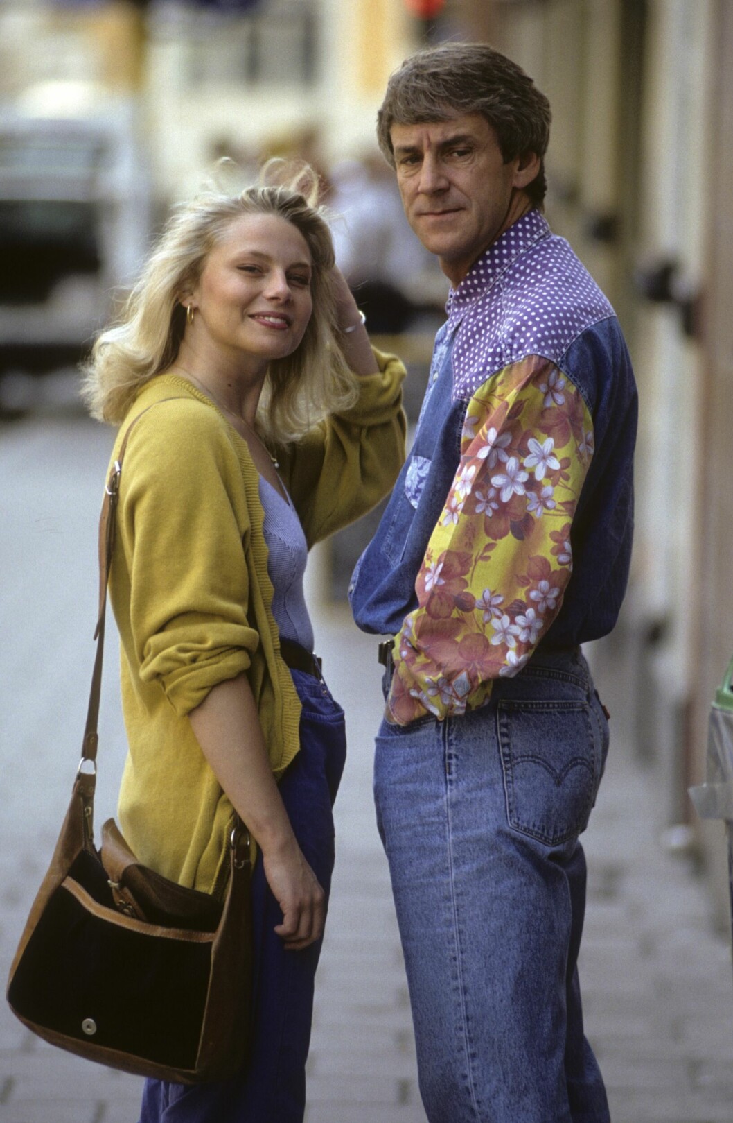 Nykära! Helena Bergström och Colin Nutley år 1990. helena bergström och colin nutley 1990